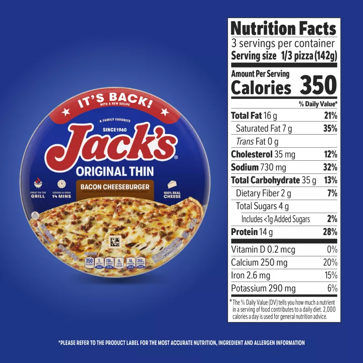 Bacon Cheeseburger Pizza