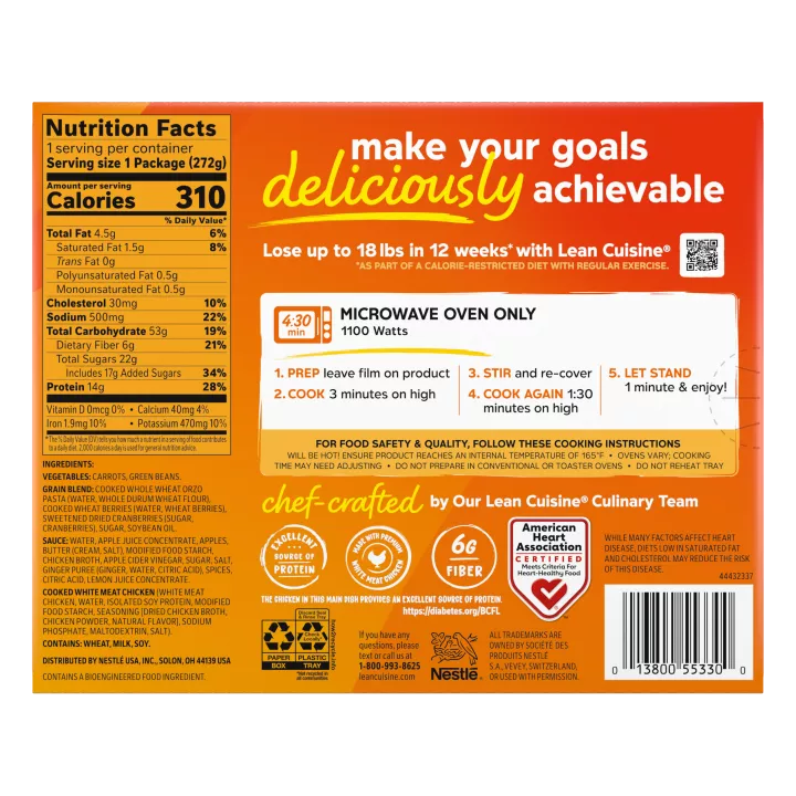 AHA Heart-Check Certified Apple Cranberry Chicken