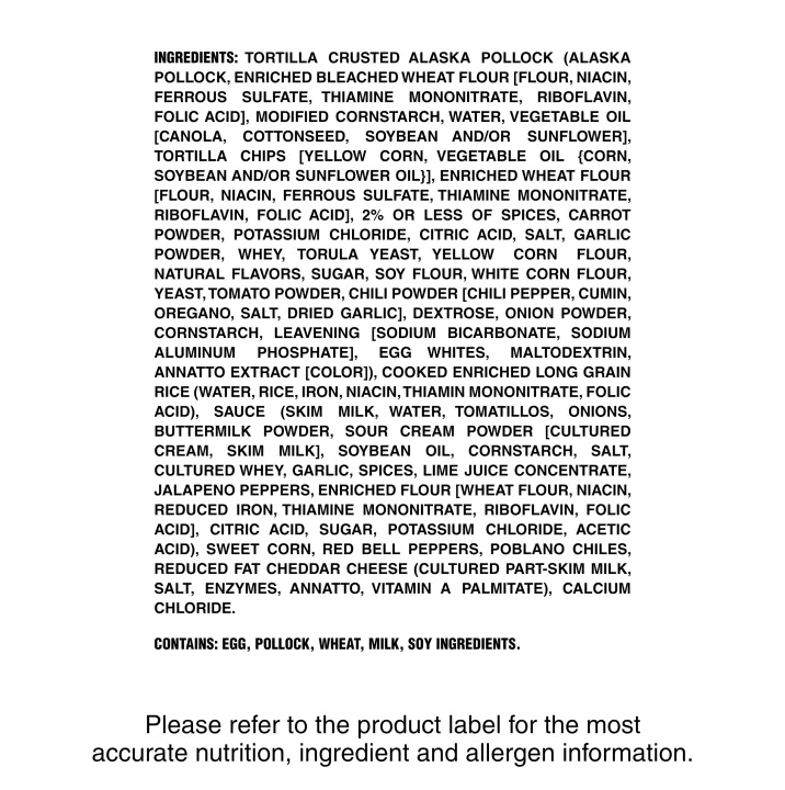 Tortilla Crusted Fish