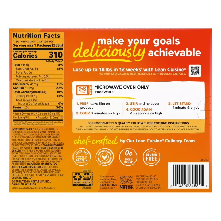 Unwrapped Chicken Burrito