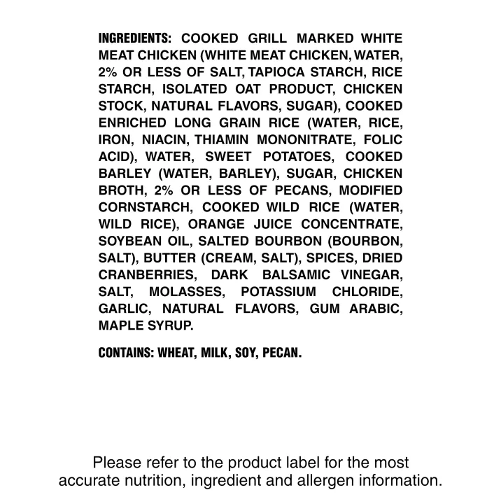 Maple Bourbon Chicken