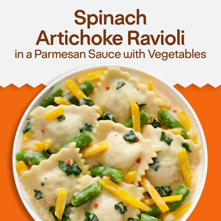 Spinach Artichoke Ravioli