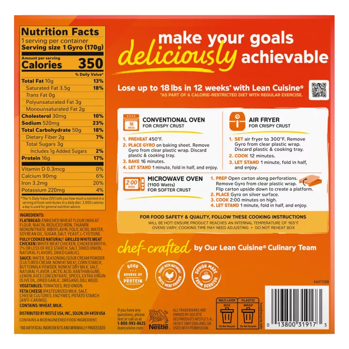 Mediterranean Style Chicken Gyro