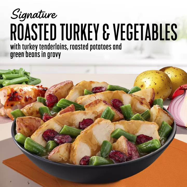 Roasted Turkey & Vegetables