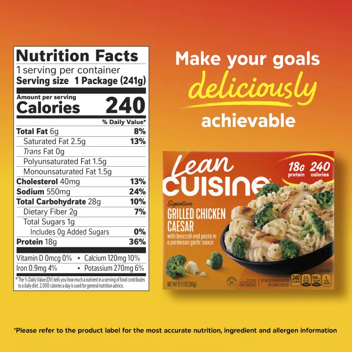 Grilled Chicken Caesar Entree | Official LEAN CUISINE®