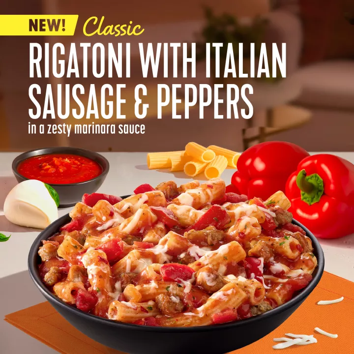 Rigatoni with Italian Sausage and Peppers