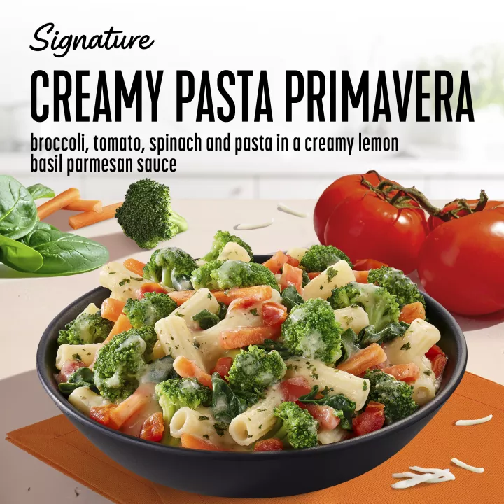 Creamy Pasta Primavera