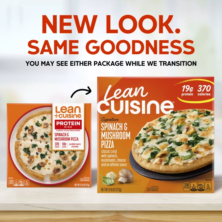 Spinach & Mushroom Pizza