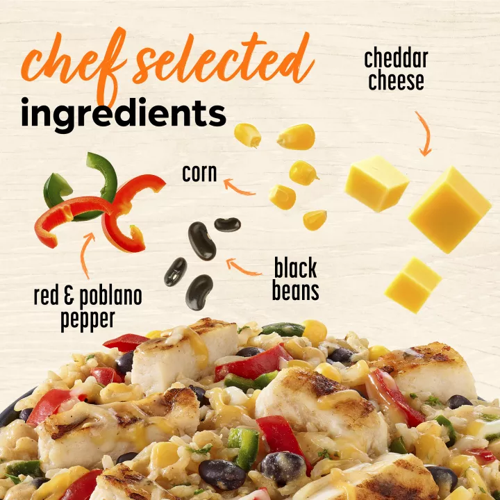 Unwrapped Chicken Burrito