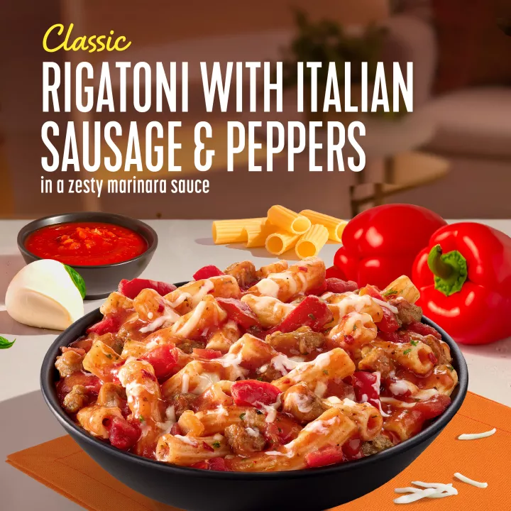 Rigatoni with Italian Sausage & Peppers