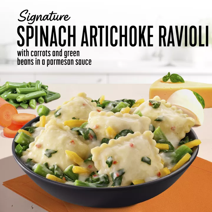 Spinach Artichoke Ravioli