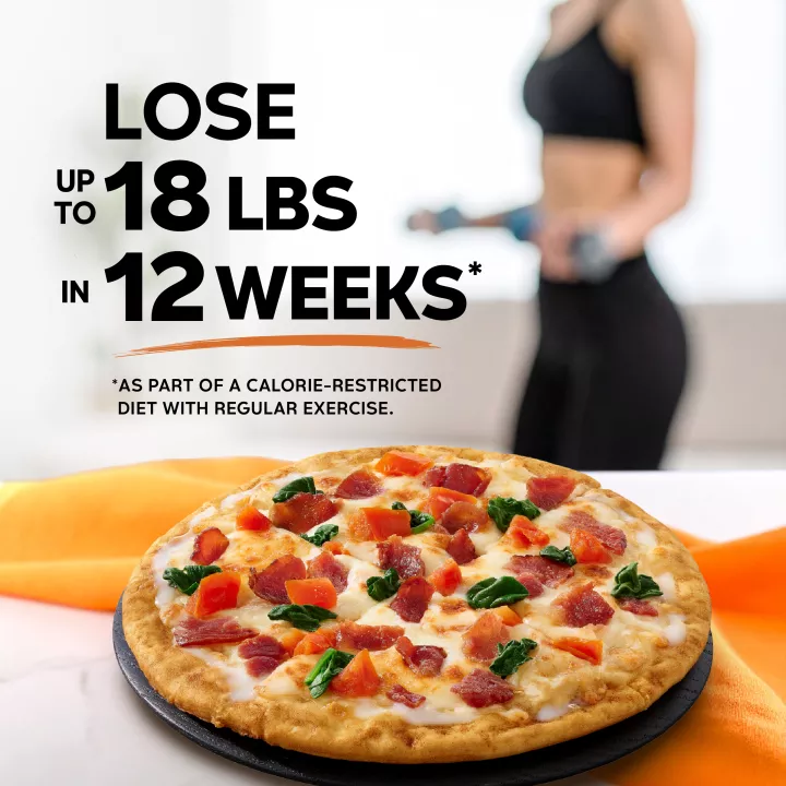 Bacon Spinach & Alfredo Pizza