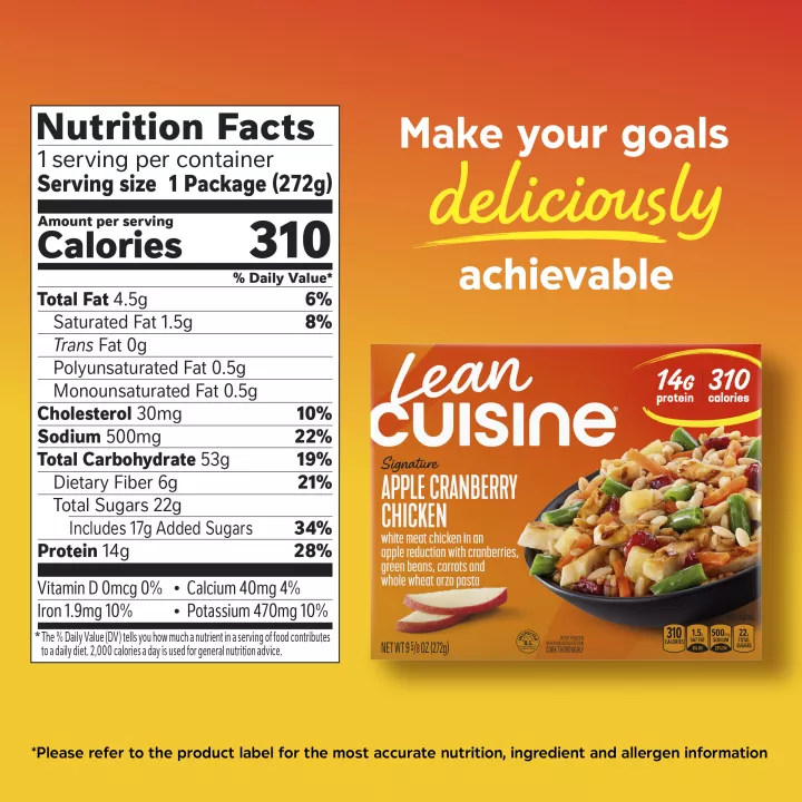 AHA Heart-Check Certified Apple Cranberry Chicken