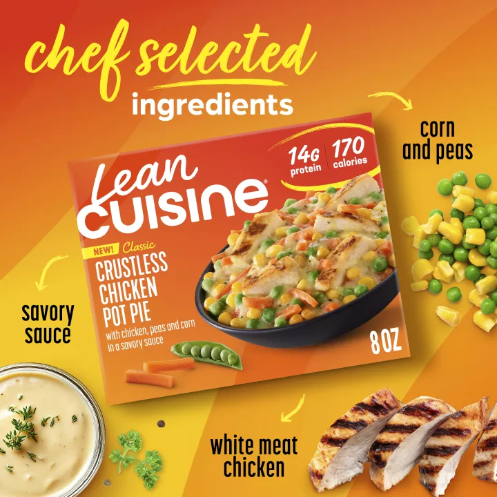 Crustless Chicken Pot Pie Frozen Entrée