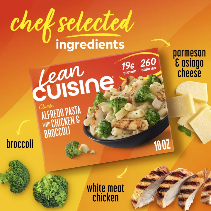Alfredo Pasta with Chicken & Broccoli Frozen Meal