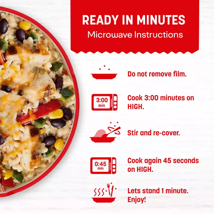 Unwrapped Chicken Burrito