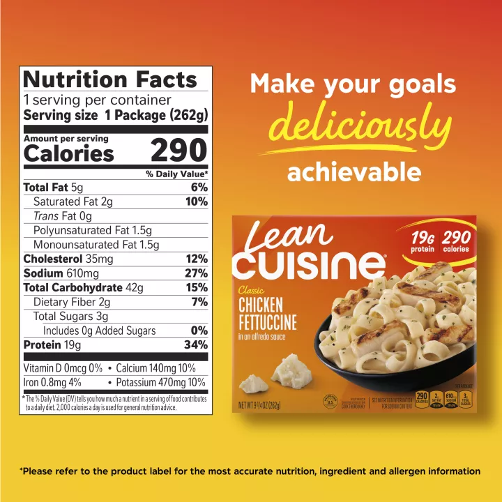 LEAN CUISINE® Chicken Fettuccine Frozen Meal