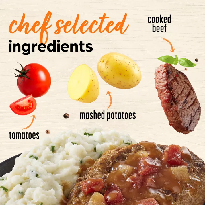 LEAN CUISINE® Meatloaf with Mashed Potatoes Frozen Meal