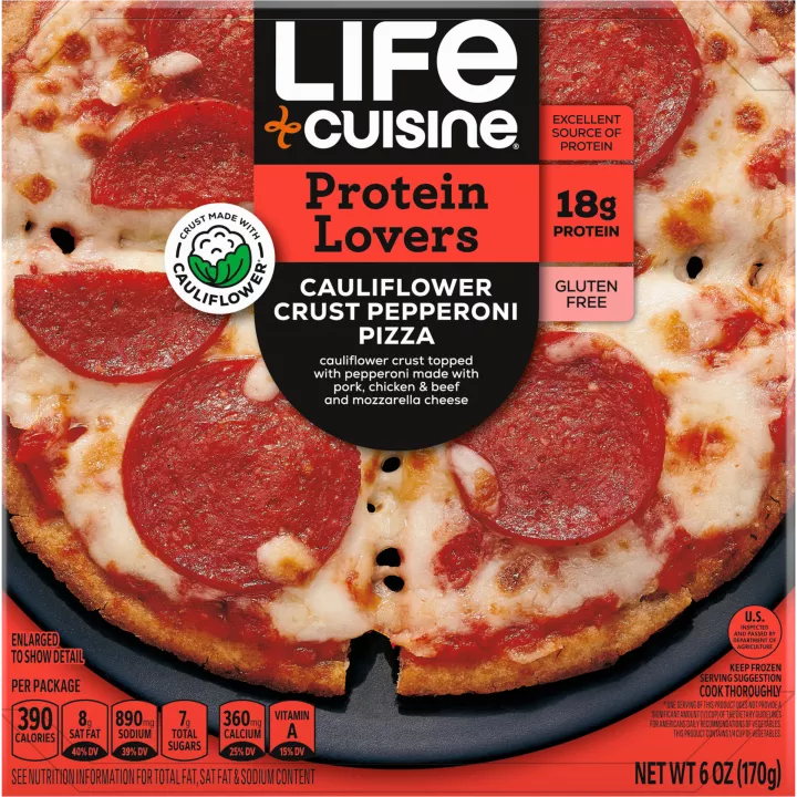 LIFE CUISINE® Cauliflower Crust Pepperoni Pizza
