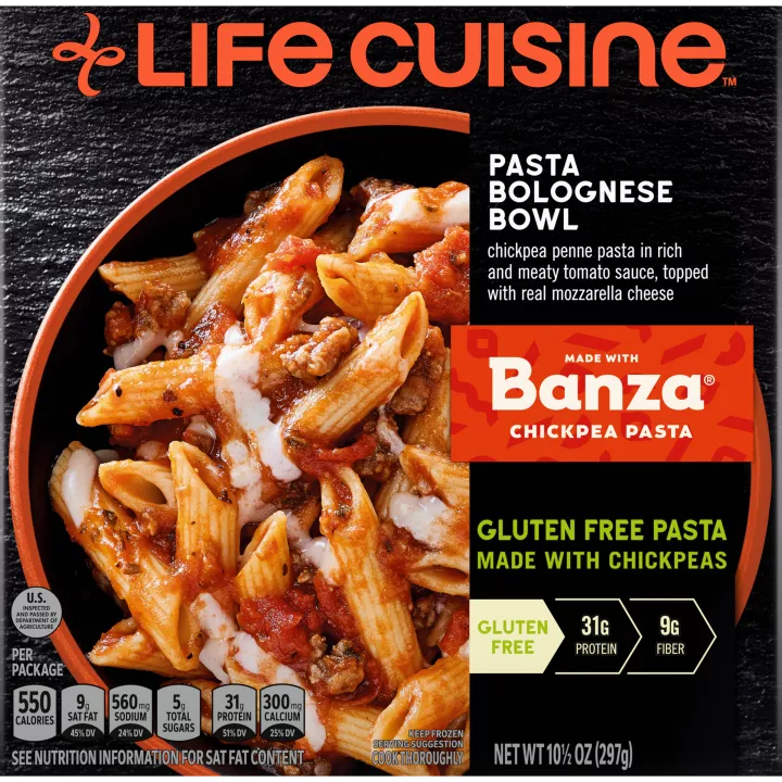 Banza Chickpea Penne Pasta Bolognese Bowl | Official LIFE ...