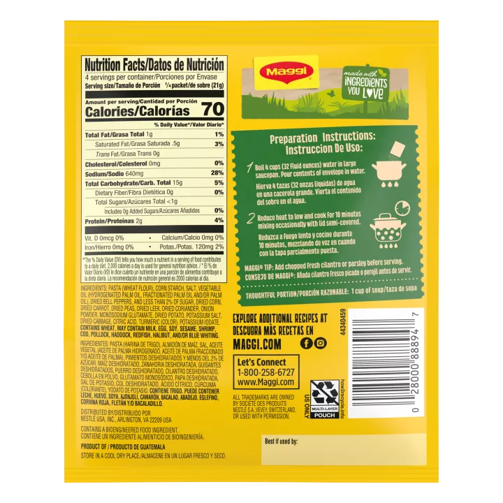 Home-Style Vegetable Pasta Soup Mix