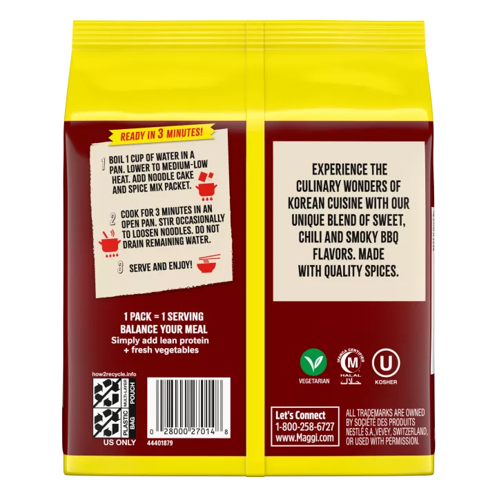 Korean Spicy BBQ Noodles