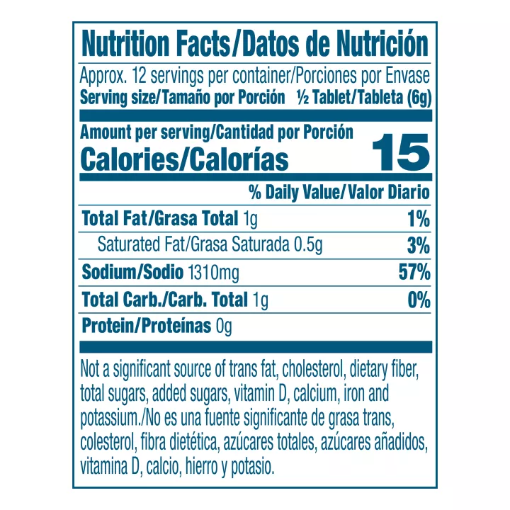 Chicken Bouillon 6 Hard Tablets