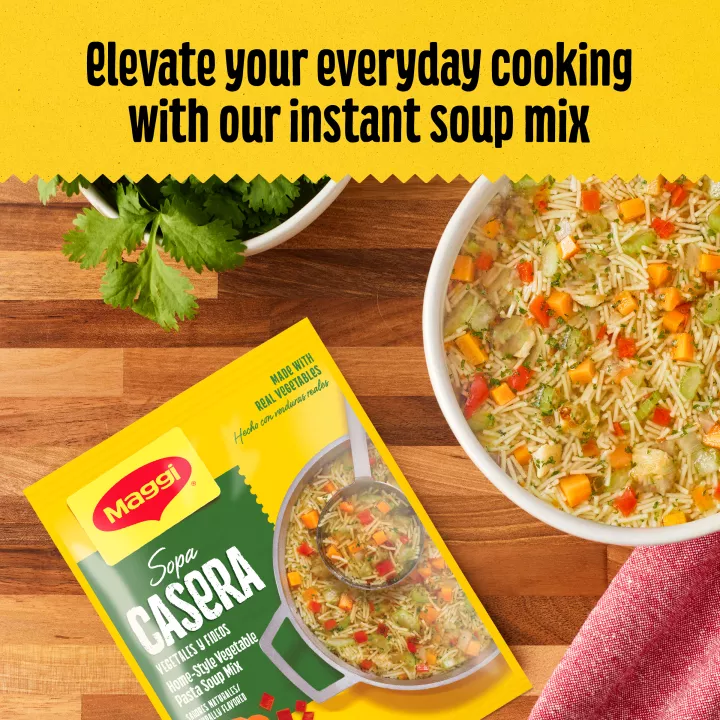 Home-Style Vegetable Pasta Soup Mix | Official MAGGI®