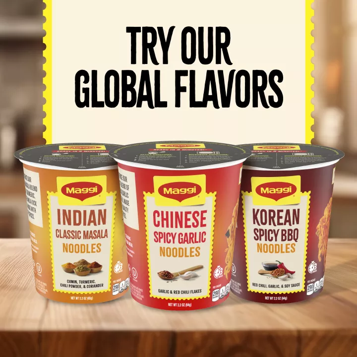 Chinese Spicy Garlic Noodles Cup