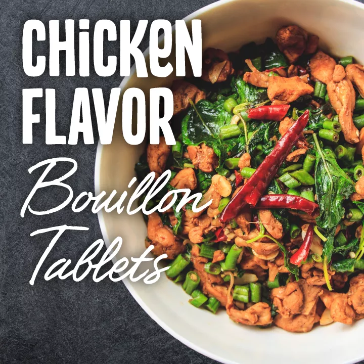 Chicken Flavor Bouillon Hard Tablets
