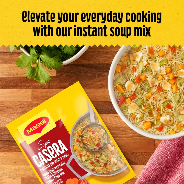 Home Style Vegetable Pasta & Chicken Flavor Soup Mix