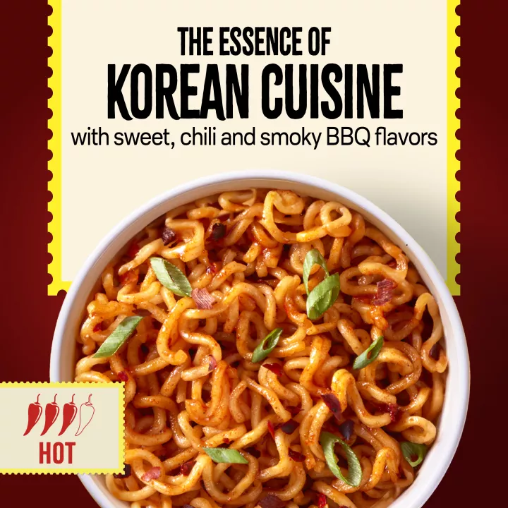 Korean Spicy BBQ Noodles Cup