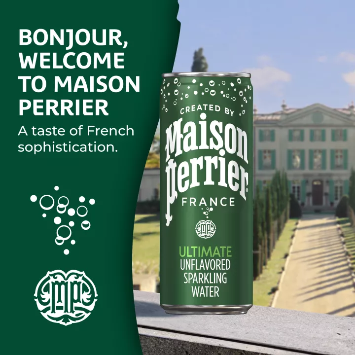 Maison Perrier Ultimate Unflavored Sparkling Water