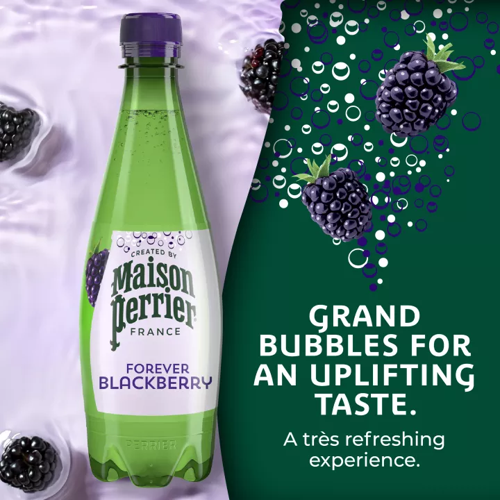 Maison Perrier agua gasificada sabor a mora