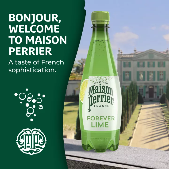 Maison Perrier agua gasificada sabor lima