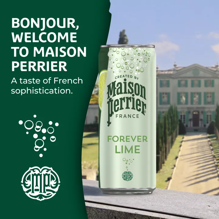 Maison Perrier agua gasificada sabor lima