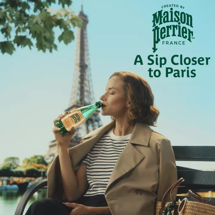 Maison Perrier agua gasificada sabor naranja
