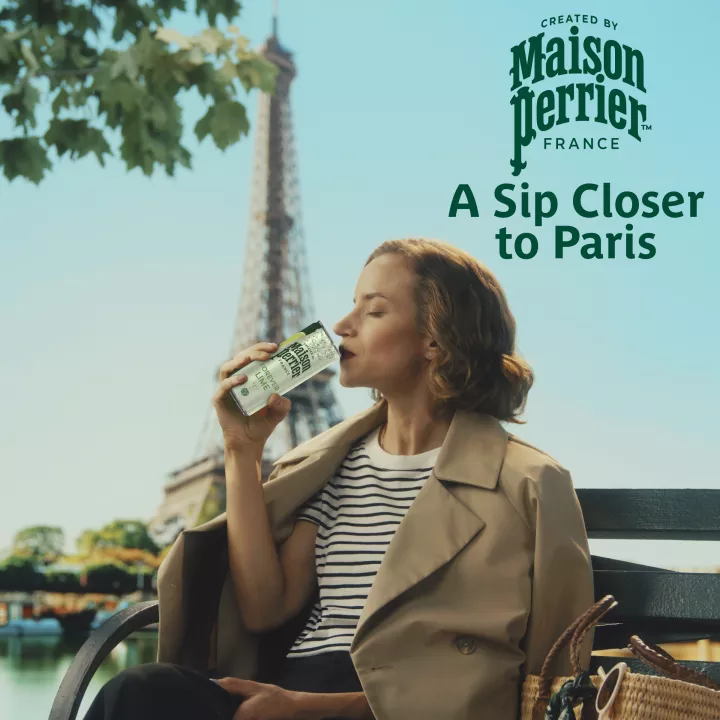 Maison Perrier agua gasificada sabor lima