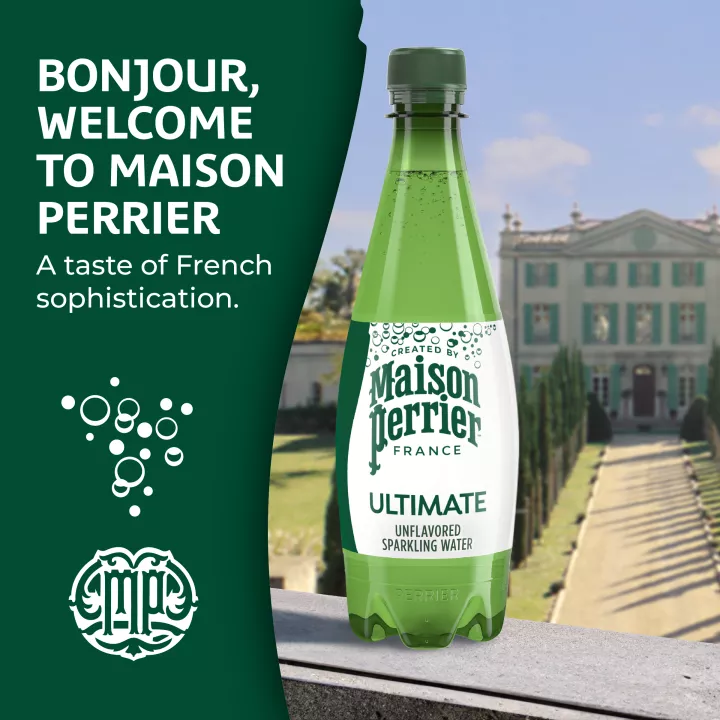 Maison Perrier Ultimate Unflavored Sparkling Water