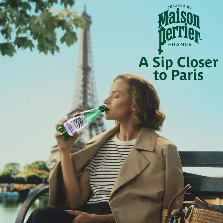 Maison Perrier agua gasificada sabor a mora