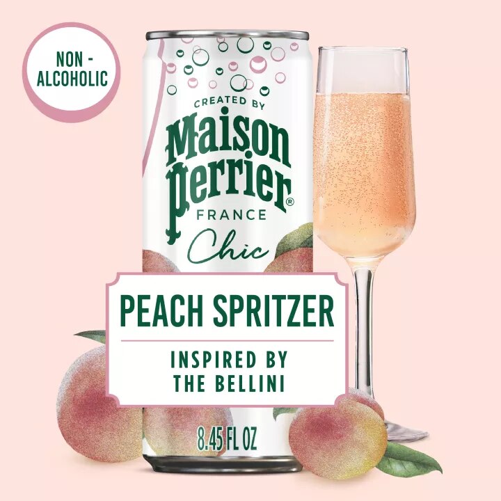 Chic Peach Spritzer | Maison Perrier®
