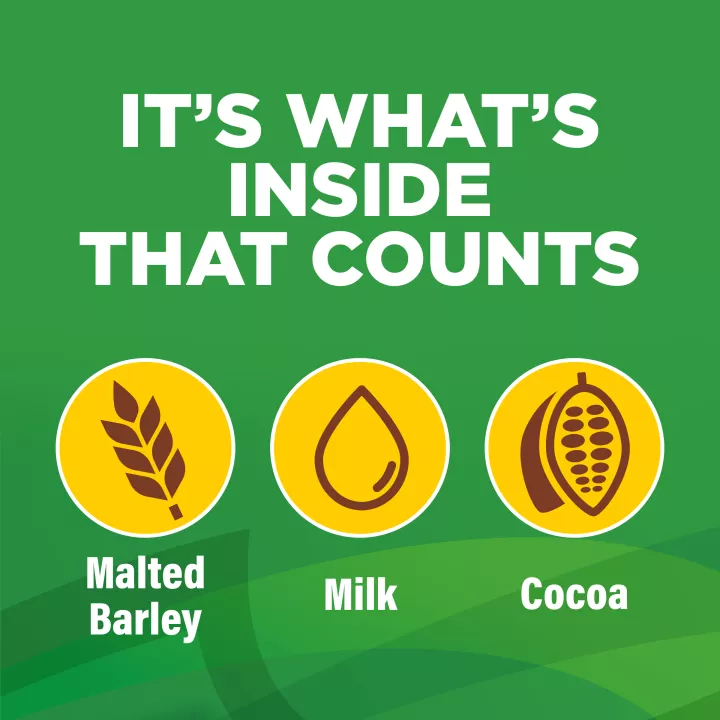 Mezcla de bebida de malta con chocolate