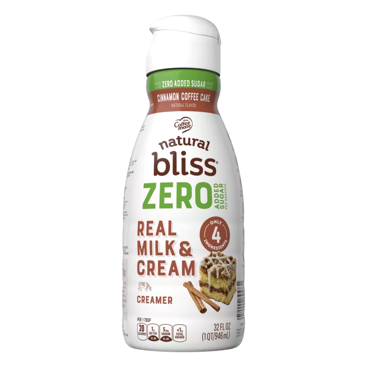Zero Sugar Cinnamon Coffee Cake Flavored Creamer