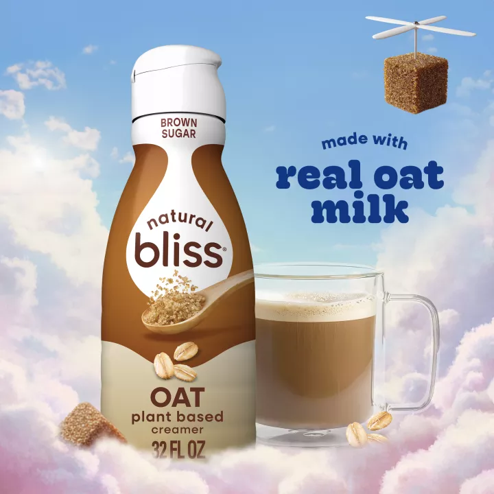 Brown Sugar Flavored Oat Milk Coffee Creamer