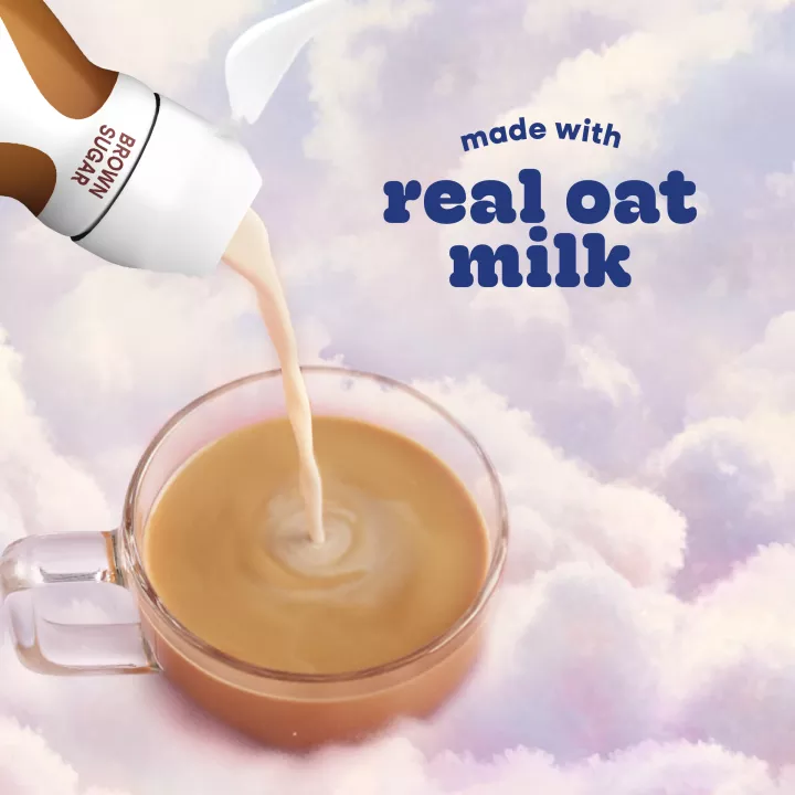 Brown Sugar Flavored Oat Milk Coffee Creamer