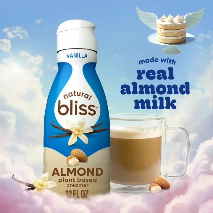 Vanilla Flavored Almond Milk Coffee Creamer