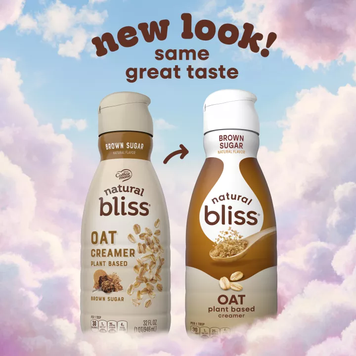 Brown Sugar Flavored Oat Milk Coffee Creamer