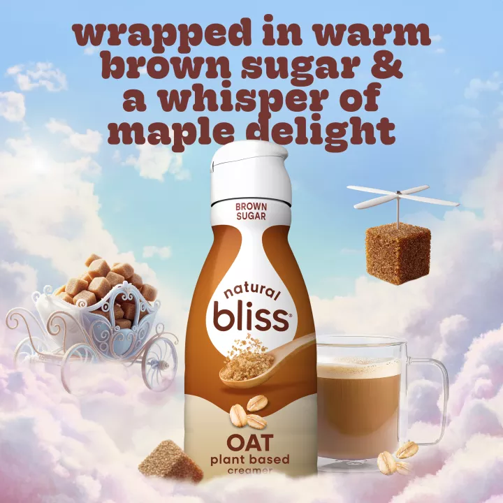 Brown Sugar Flavored Oat Milk Coffee Creamer