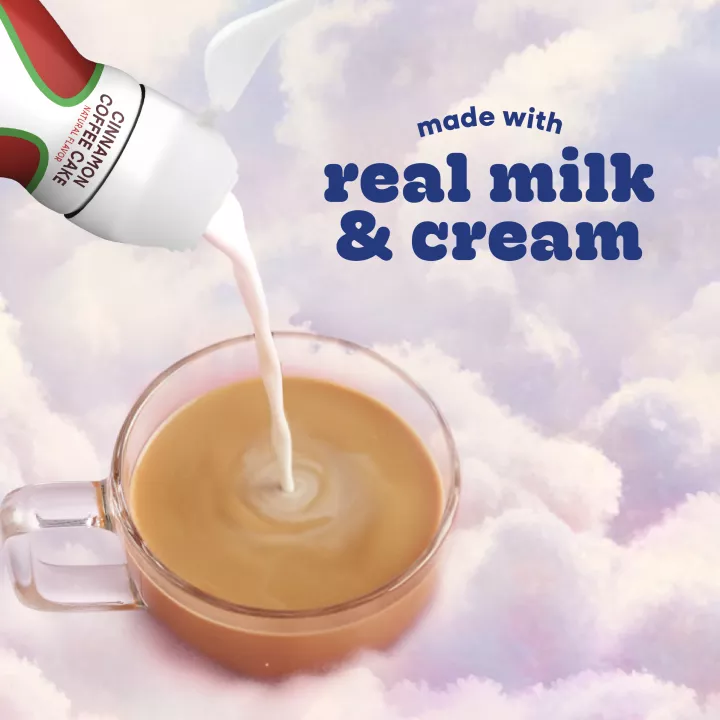Zero Sugar Cinnamon Coffee Cake Flavored Creamer