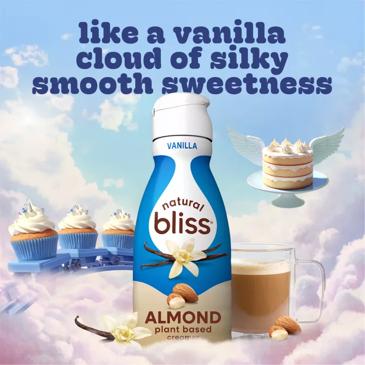 Vanilla Flavored Almond Milk Coffee Creamer